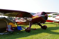 N69874 @ IA27 - At the Antique Airplane Association Fly In.