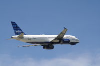 N589JB @ KAUS - Airbus A320