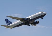 N589JB @ KAUS - Airbus A320