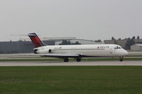 N767NC @ GRR - NWA1241 - KDTW-KGRR - Landing RWY 8R - by Mel II