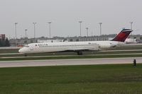 N767NC @ GRR - NWA1241 - KDTW-KGRR - Taxi From Landing RWY 8R - by Mel II