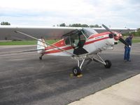 N2318J @ I95 - Fueling at Kenton, Ohio - by Bob Simmermon