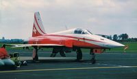 J-3080 @ EGUN - Swiss Air Force - by Noel Kearney
