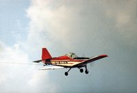 G-ATXN @ EGLK - Kittiwake seen on towing duty at the 1976 Blackbushe Fly-In. - by Peter Nicholson