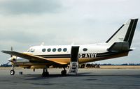 G-AYGY @ EGLK - Beech King Air 100 seen at Blackbushe in the Summer of 1976. - by Peter Nicholson