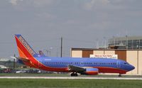 N342SW @ KAUS - Boeing 737-300 - by Mark Pasqualino