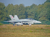 J-5232 @ EBBL - McDonnell-Douglas F/A-18D Swiss Air Force/Kleine Brogel
