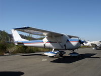 N3703J @ SZP - 1966 Cessna 150G, Continental O-200 100 Hp - by Doug Robertson
