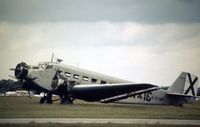 G-BFHF @ EGLK - CASA 352 formerly Spanish Air Force T.2B-275 seen at Blackbushe in the Summer of 1979. - by Peter Nicholson