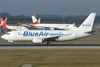 YR-BAA @ VIE - Blue Air Boeing 737-33A