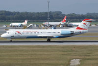 OE-LVL @ VIE - Austrian arrows Fokker F-100 - by Joker767