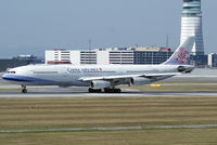 B-18805 @ VIE - China Airlines Airbus A340-313X