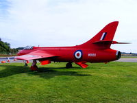 G-BZPC @ EGBP - painted red and wearing the serial no WB188 - by Chris Hall