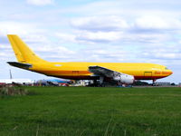 OO-DIF @ EGBP - ex European Air Transport / DHL, now with ASI at Kemble waiting to be scrapped - by Chris Hall