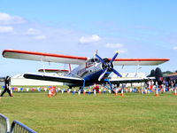 HA-MKF @ EGBP - Displaying at the Kemble Battle of Britain weekend - by Chris Hall