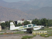 N1527R @ POC - Taxiing to Brackett Runway 26L - by Helicopterfriend