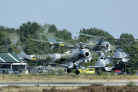 7354 @ EBBL - take off together with sister ship 7360 during the 2009 NATO Tiger Meet