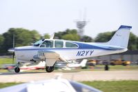 N2YY @ KOSH - Landing 27 at OSH - by Todd Royer