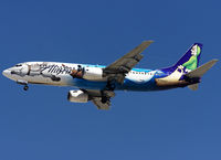 N705AS @ KLAX - Special scheme (the Spirit of Alaska Statehood) on short final rwy 24R. - by Philippe Bleus