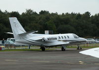 N999AM @ EGLK - PARKED IN SLOT ONE - by BIKE PILOT