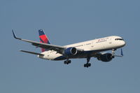 N711ZX @ EBBR - arrival of flight DL140 to rwy 02