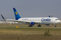 D-ABUA @ EDDF - Winglet equipped Boeing 767-330ER departing EDDF - by FBE
