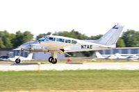 N7AE @ KOSH - Landing 27 at OSH - by Todd Royer