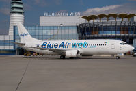 YR-BAD @ VIE - Blue Air Boeing 737-400