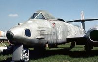VZ608 @ NEWARK - Another view of the Newark Air Museum's Meteor FR.9 as seen in May 1978. - by Peter Nicholson