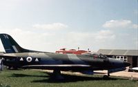 WK277 @ NEWARK - Swift FR.5 of 2 Squadron as displayed at the Newark Air Museum in May 1978. - by Peter Nicholson