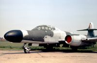 WS692 @ NEWARK - Meteor NF.12 of the Newark Air Museum as seen in May 1982. - by Peter Nicholson