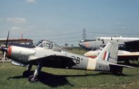 WV606 @ NEWARK - Provost T.1 of 1 Flying Training School as displayed at the Newark Air Museum in May 1978. - by Peter Nicholson
