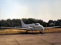 G-ATGK @ BQH - Another of Fairflight Charters' Riley Doves seen at Biggin Hill in the Summer of 1975. - by Peter Nicholson