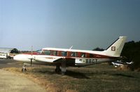 G-BBCT @ BQH - This Navajo Chieftain was resident at Biggin Hill in the Summer of 1975. - by Peter Nicholson