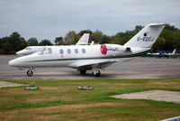 G-EDCJ @ EGLK - CITATION 525 at Blackbushe - by moxy