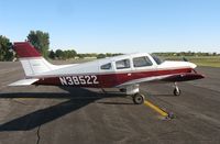 N38522 @ KAXN - 1977 Piper PA-28-161 Warrior on the ramp. - by Kreg Anderson