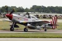 N151MC @ KOSH - Taxi to parking - by Todd Royer