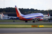 N708SW @ ORF - Southwest Airlines N708SW (FLT SWA1129) departing RWY 23 enroute to Chicago Midway Int'l (KMDW).