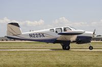 N225X @ KOSH - Taxi to parking - by Todd Royer