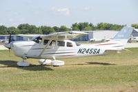 N245SA @ KOSH - Taxi to parking - by Todd Royer