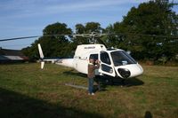 F-GCQZ @ LFRV - AS 350 Ba - F-GCQZ - by HELIBREIZH