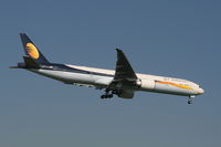 VT-JEG @ EBBR - flight 9W227 is descending to rwy 02
