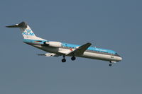 PH-OFH @ EBBR - flight KL1723 is descending to rwy 02