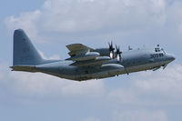 162309 @ NFW - US Navy C-130 departing Carswell Field / NAS Ft. Worth - by Zane Adams