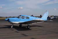 G-ATHR @ EGMC - Minus The Thompson Flying Club logo etc - by Glencoe