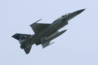 ET-210 @ NFW - Danish Airforce F-16B flying as chase for the F-35 program