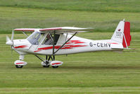G-CEHV @ EGCB - Resident at Barton with Mainair Flying School. - by MikeP