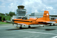 A-908 @ LSME - Seen during a base visit to Emmen. The flightlines were packed with aircraft than. - by Joop de Groot