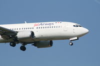 YU-ANI @ EBBR - arrival of flight JU274 to rwy 02 - by Daniel Vanderauwera