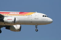 EC-HGY @ EBBR - arrival of flight IB3206 to rwy 02 - by Daniel Vanderauwera